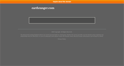 Desktop Screenshot of earthranger.com